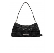 CALVIN KLEIN ROUCHED SHOULDER BAG ΤΣΑΝΤΑ ΓΥΝΑΙΚΕΙΑ BLACK