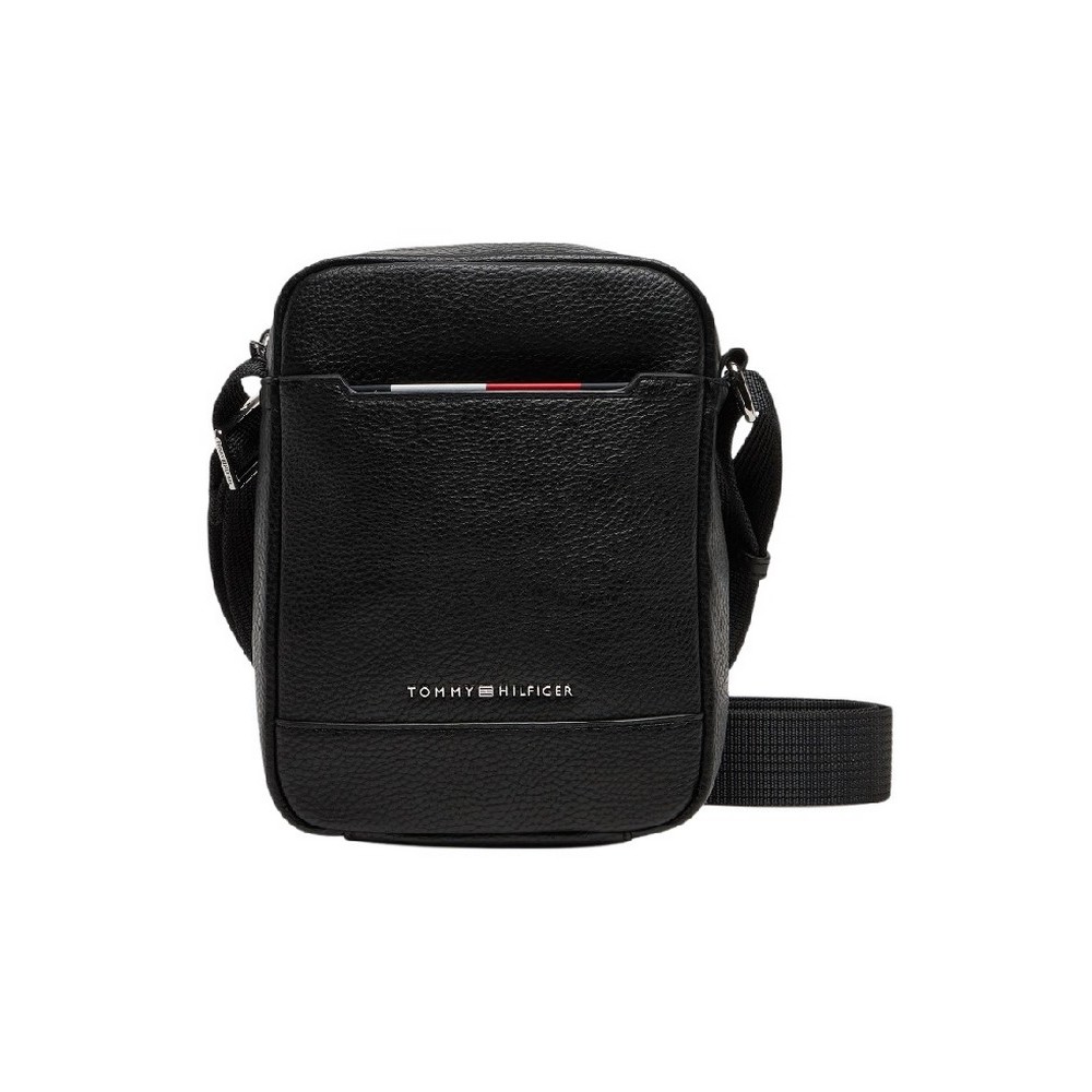TOMMY HILFIGER CENTRAL MINI REPORTER ΤΣΑΝΤΑ ΑΝΔΡΙΚΗ BLACK