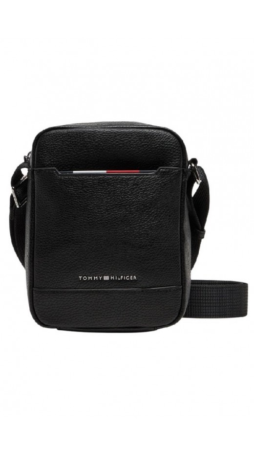 TOMMY HILFIGER CENTRAL MINI REPORTER ΤΣΑΝΤΑ ΑΝΔΡΙΚΗ BLACK