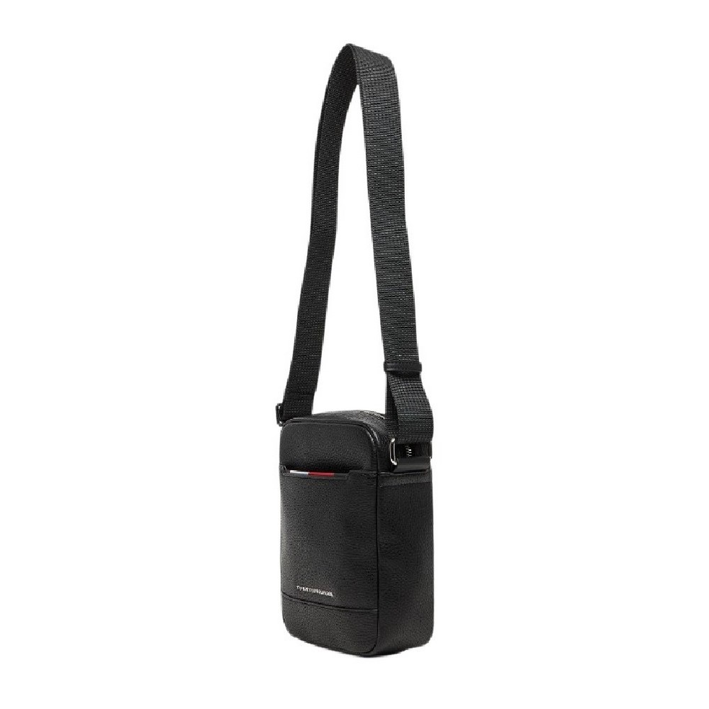 TOMMY HILFIGER CENTRAL MINI REPORTER ΤΣΑΝΤΑ ΑΝΔΡΙΚΗ BLACK