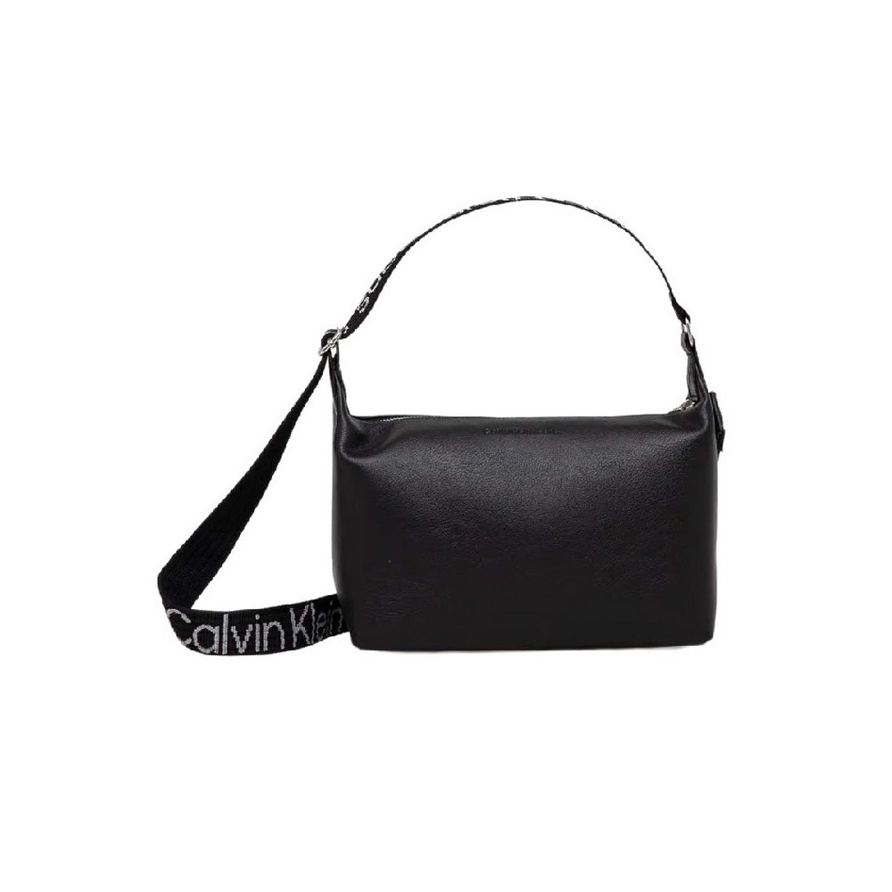 CALVIN KLEIN JEANS ULTRALIGHT SHOULDER BAG ΤΣΑΝΤΑ ΓΥΝΑΙΚΕΙΑ BLACK