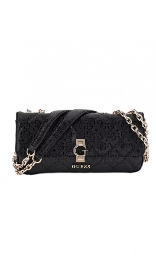 GUESS BESSEY CONVERTIBLE XBODY FLAP ΤΣΑΝΤΑ ΓΥΝΑΙΚΕΙΑ BLACK