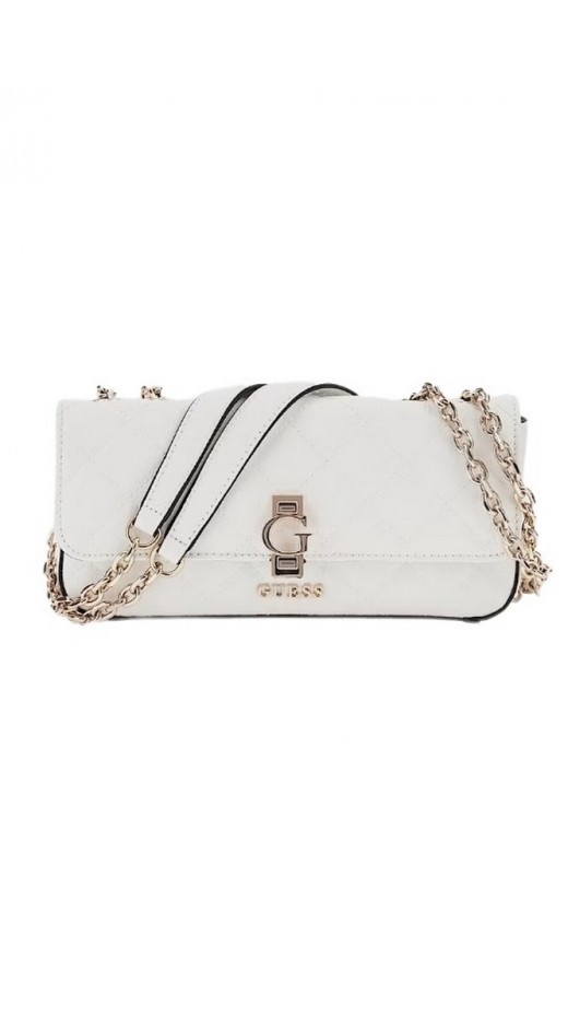 GUESS BESSEY CONVERTIBLE XBODY FLAP ΤΣΑΝΤΑ ΓΥΝΑΙΚΕΙΑ WHITE