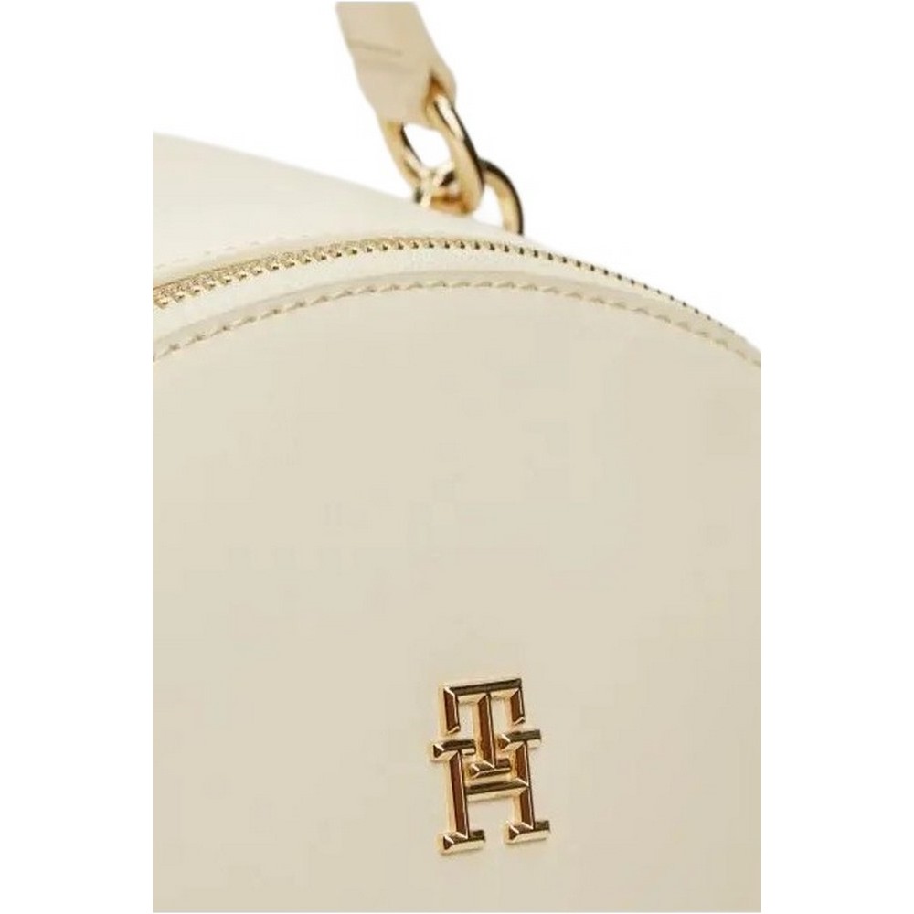 TOMMY HILFIGER REFINED BACKPACK ΤΣΑΝΤΑ ΓΥΝΑΙΚΕΙΑ OFF WHITE