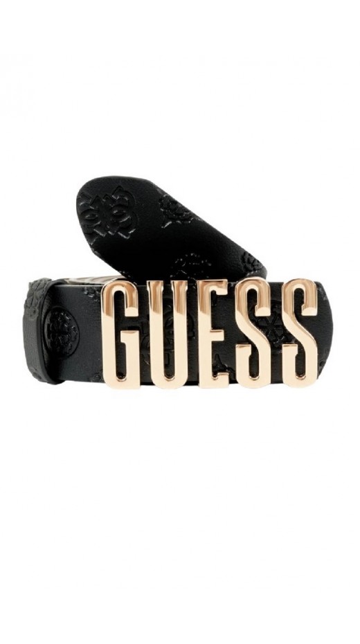 GUESS GERTY NOT ADJ PANT BELT H35 ΖΩΝΗ ΓΥΝΑΙΚΕΙΑ BLACK