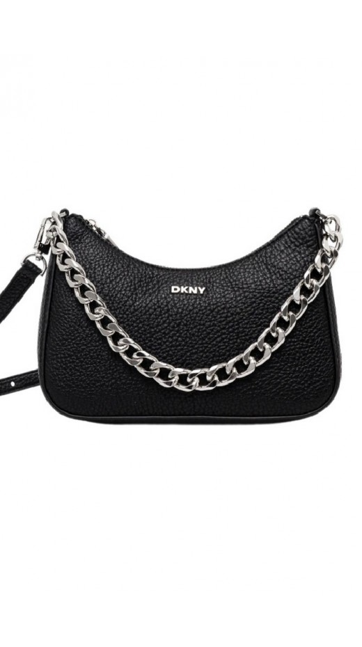 DKNY JENNA CROSS BODY HANDBAG R44EAI10 ΤΣΑΝΤΑ ΓΥΝΑΙΚΕΙΑ BLACK