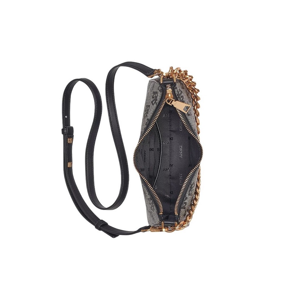 DKNY JENNA CROSS BODY HANDBAG R53E6I10 ΤΣΑΝΥΤΑ ΓΥΝΑΙΚΕΙΑ BLACK