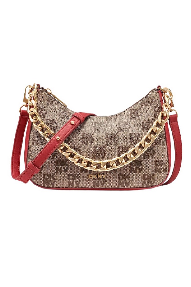 DKNY JENNA CROSS BODY HANDBAG R53E6I10 ΤΣΑΝΥΤΑ ΓΥΝΑΙΚΕΙΑ RED