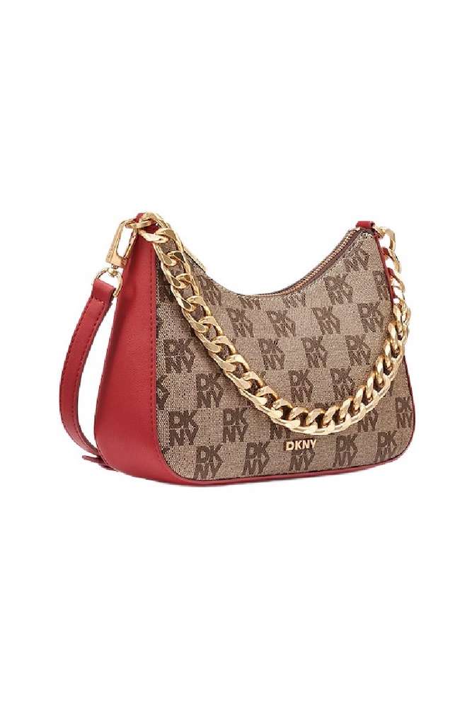 DKNY JENNA CROSS BODY HANDBAG R53E6I10 ΤΣΑΝΥΤΑ ΓΥΝΑΙΚΕΙΑ RED