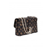 GUESS DARYNA II CNVRTBLE XBODY FLAP ΤΣΑΝΤΑ ΓΥΝΑΙΚΕΙΑ MOCHA