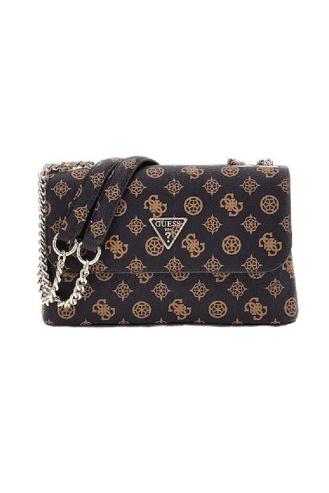 GUESS DARYNA II CNVRTBLE XBODY FLAP ΤΣΑΝΤΑ ΓΥΝΑΙΚΕΙΑ MOCHA