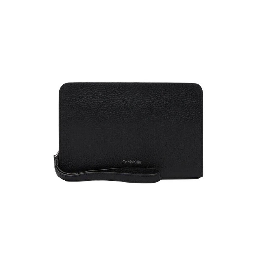 CALVIN KLEIN FOIL EMBOSS SMALL WASHBAG ΤΣΑΝΤΑ ΑΝΔΡΙΚΗ BLACK