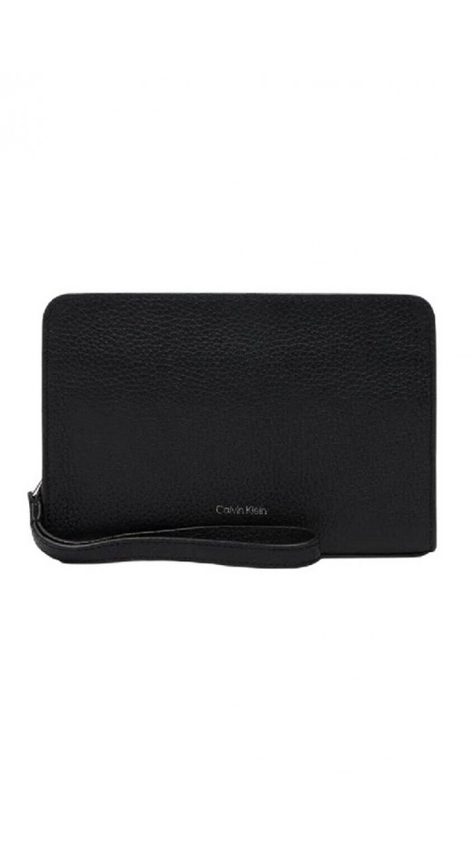 CALVIN KLEIN FOIL EMBOSS SMALL WASHBAG ΤΣΑΝΤΑ ΑΝΔΡΙΚΗ BLACK