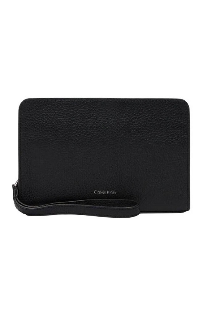 CALVIN KLEIN FOIL EMBOSS SMALL WASHBAG ΤΣΑΝΤΑ ΑΝΔΡΙΚΗ BLACK