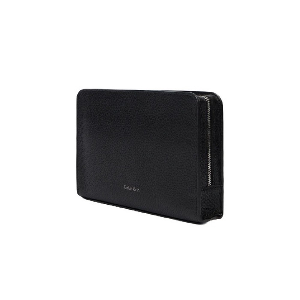 CALVIN KLEIN FOIL EMBOSS SMALL WASHBAG ΤΣΑΝΤΑ ΑΝΔΡΙΚΗ BLACK