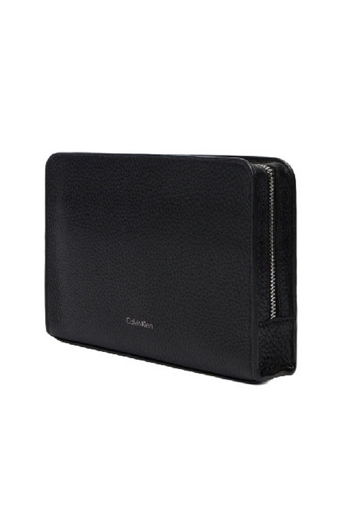 CALVIN KLEIN FOIL EMBOSS SMALL WASHBAG ΤΣΑΝΤΑ ΑΝΔΡΙΚΗ BLACK