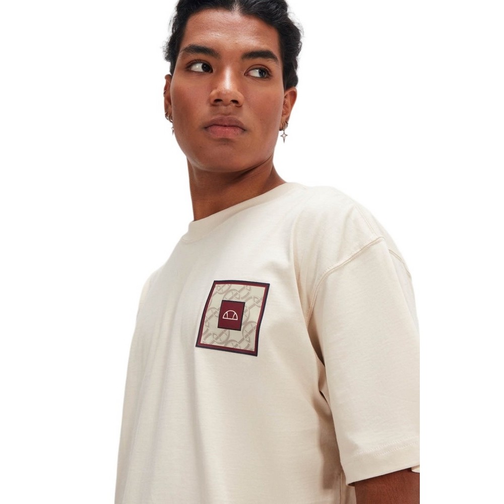 ELLESSE PORTIER 2 T-SHIRT ΜΠΛΟΥΖΑ ΑΝΔΡΙΚΗ ECRU