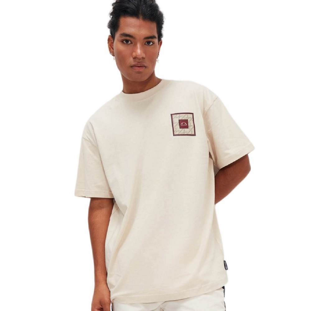 ELLESSE PORTIER 2 T-SHIRT ΜΠΛΟΥΖΑ ΑΝΔΡΙΚΗ ECRU