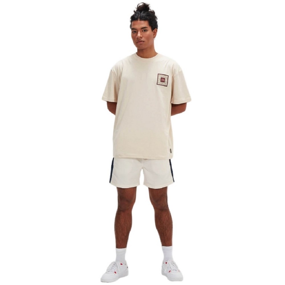 ELLESSE PORTIER 2 T-SHIRT ΜΠΛΟΥΖΑ ΑΝΔΡΙΚΗ ECRU