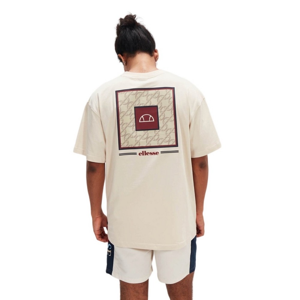 ELLESSE PORTIER 2 T-SHIRT ΜΠΛΟΥΖΑ ΑΝΔΡΙΚΗ ECRU