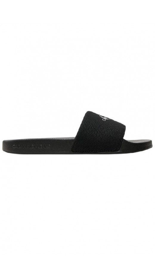 CALVIN KLEIN JEANS SLIDE MONOGRAM ΠΑΝΤΟΦΛΑ ΓΥΝΑΙΚΕΙΑ BLACK/WHITE