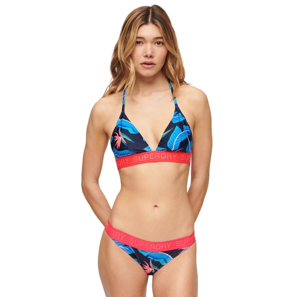 SUPERDRY LOGO CLASSIC BIKINI BOTTOMS ΜΑΓΙΟ ΓΥΝΑΙΚΕΙΟ MULTI