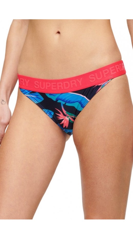 SUPERDRY LOGO CLASSIC BIKINI BOTTOMS ΜΑΓΙΟ ΓΥΝΑΙΚΕΙΟ MULTI