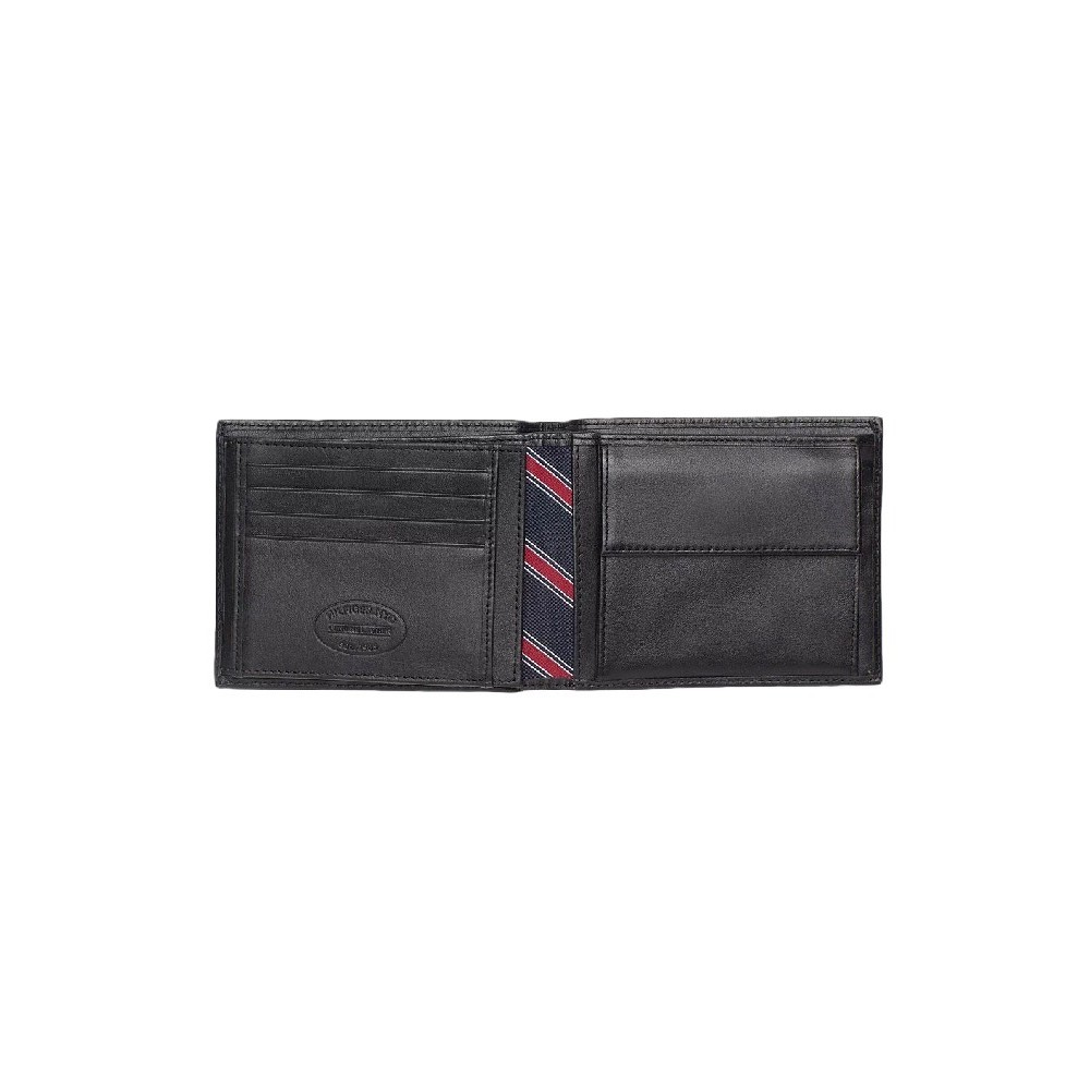 TOMMY HILFIGER ETON TRIFOLD ΠΟΡΤΟΦΟΛΙ ΑΝΔΡΙΚΟ BLACK