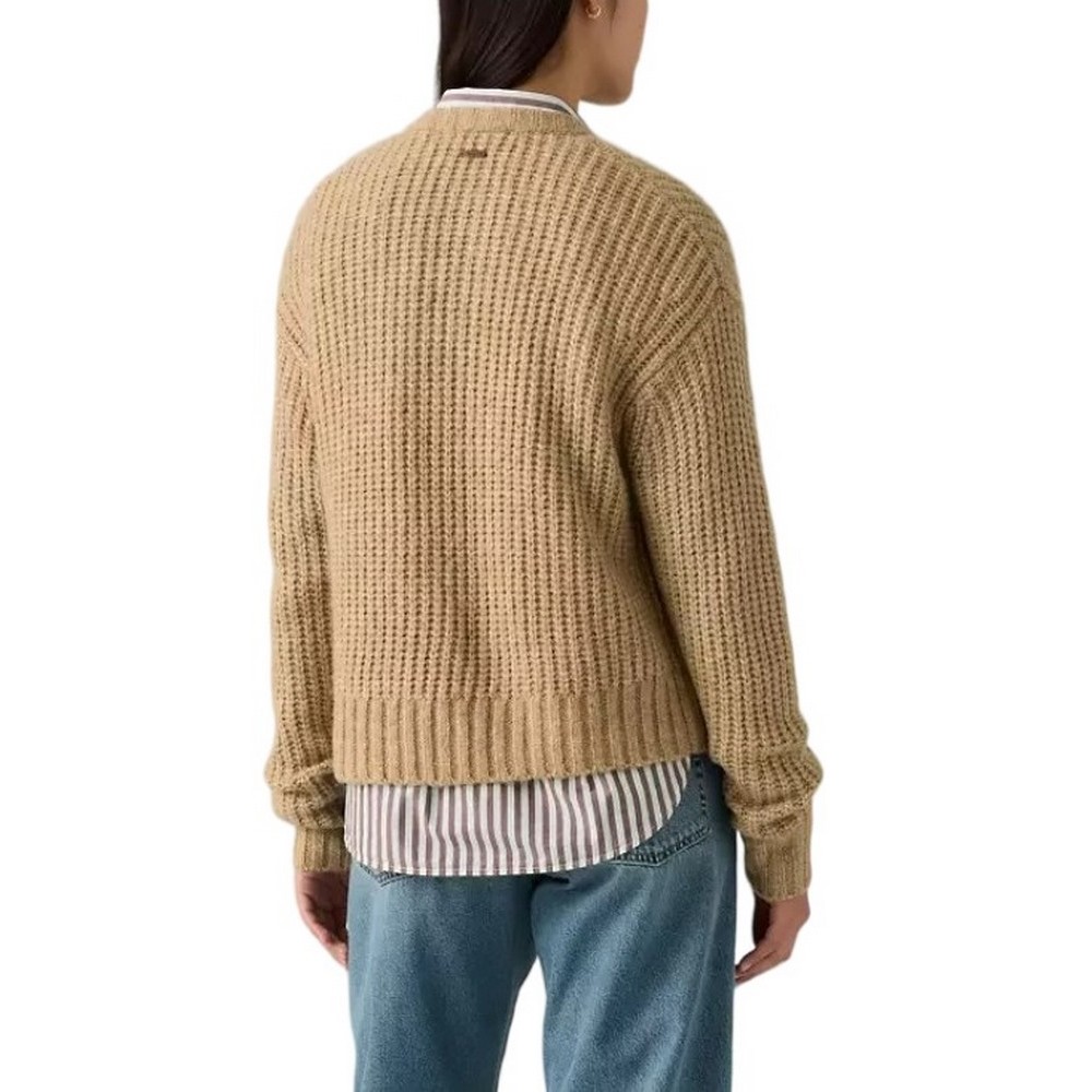 LEVIS® LUNA CARDIGAN ΖΑΚΕΤΑ ΠΛΕΚΤΗ ΓΥΝΑΙΚΕΙΑ BEIGE