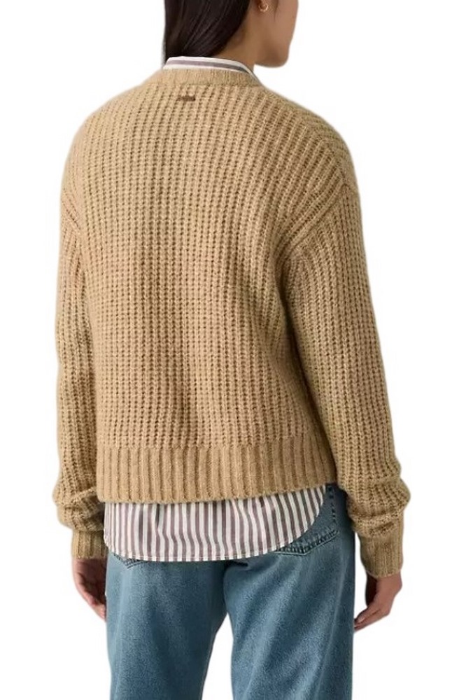 LEVIS® LUNA CARDIGAN ΖΑΚΕΤΑ ΠΛΕΚΤΗ ΓΥΝΑΙΚΕΙΑ BEIGE