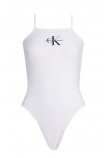 CALVIN KLEIN JEANS MONOLOGO STRAPPY BODY ΚΟΡΜΑΚΙ ΓΥΝΑΙΚΕΙΟ BRIGHT WHITE