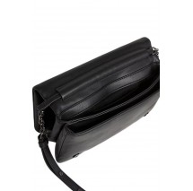 CALVIN KLEIN JEANS RE-LOCK QUILT SHOULDER BAG ΤΣΑΝΤΑ ΓΥΝΑΙΚΕΙΑ BLACK