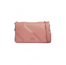 CALVIN KLEIN JEANS RE-LOCK QUILT SHOULDER BAG ΤΣΑΝΤΑ ΓΥΝΑΙΚΕΙΑ ROSE