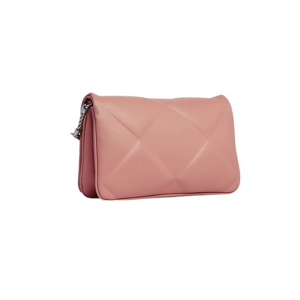 CALVIN KLEIN JEANS RE-LOCK QUILT SHOULDER BAG ΤΣΑΝΤΑ ΓΥΝΑΙΚΕΙΑ ROSE