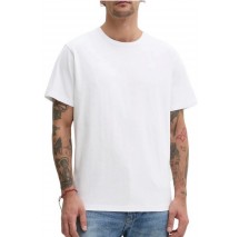 SUPERDRY D1 OVIN ESSENTIALS RELAXED TEE T-SHIRT ΜΠΛΟΥΖΑ ΑΝΔΡΙΚΗ WHITE
