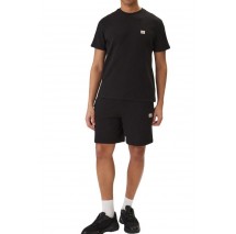 CALVIN KLEIN JEANS SS WAFFLE BADGE CREWNK T-SHIRT ΑΝΔΡΙΚΟ BLACK