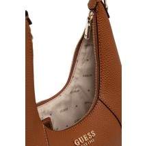 GUESS CALISTA TOP ZIP SHOULDER BAG ΤΣΑΝΤΑ ΓΥΝΑΙΚΕΙΑ CARAMEL