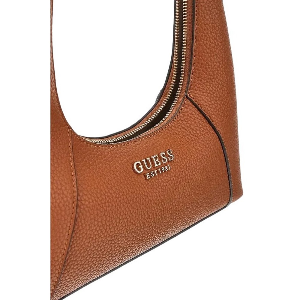 GUESS CALISTA TOP ZIP SHOULDER BAG ΤΣΑΝΤΑ ΓΥΝΑΙΚΕΙΑ CARAMEL