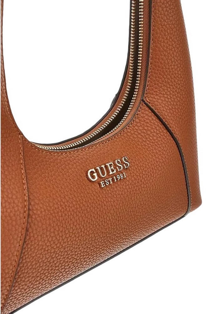 GUESS CALISTA TOP ZIP SHOULDER BAG ΤΣΑΝΤΑ ΓΥΝΑΙΚΕΙΑ CARAMEL