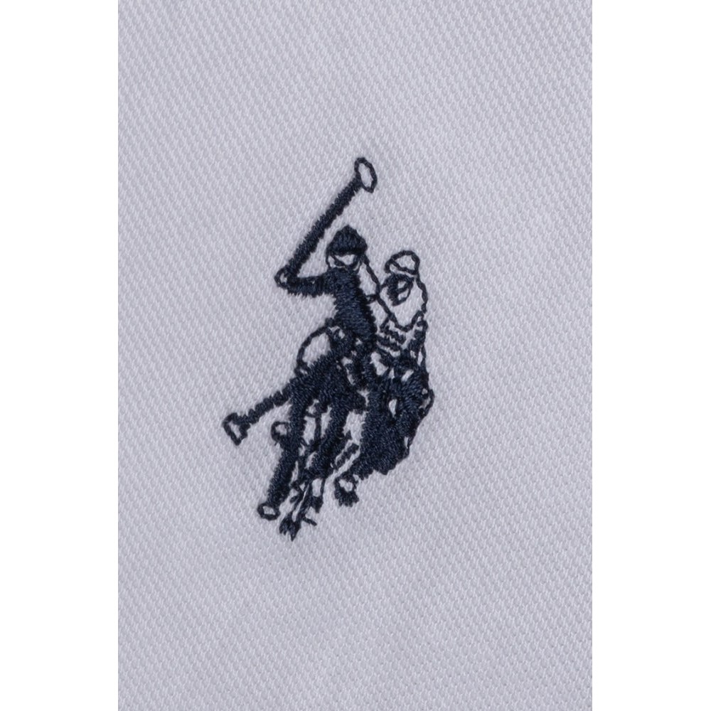 U.S POLO ASSN BREN 000272 CHL4 T-SHIRT ΜΠΛΟΥΖΑ ΑΝΔΡΙΚΗ WHITE