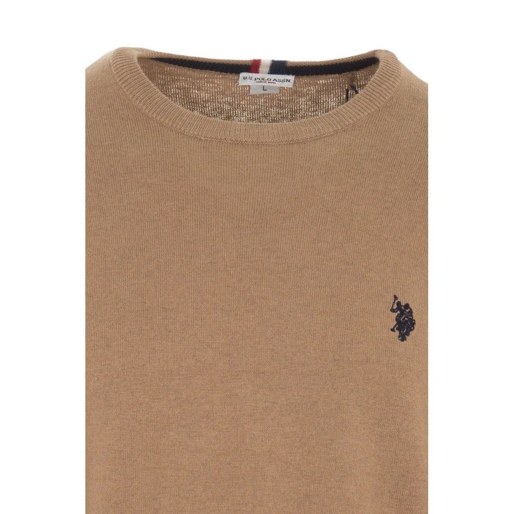 U.S POLO ASSN LEON ΜΠΛΟΥΖΑ  ΑΝΔΡΙΚΗ BEIGE