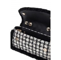 GUESS CRISTI CONVERTIBLE XBODY FLAP ΤΣΑΝΤΑ ΓΥΝΑΙΚΕΙΑ BLACK/WHITE