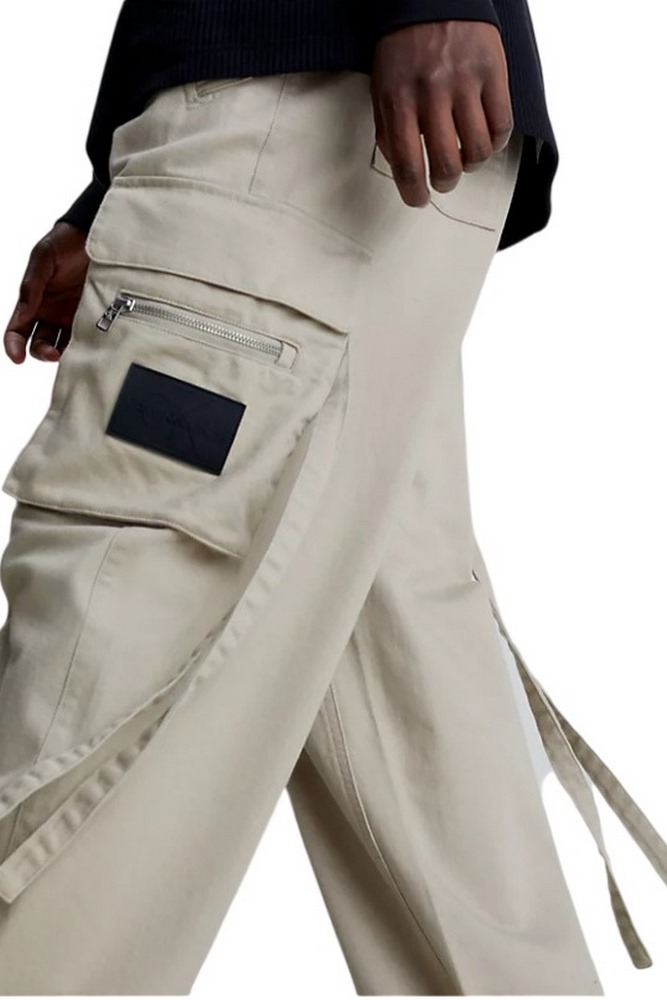 CALVIN KLEIN STRAPS CARGO PANT ΠΑΝΤΕΛΟΝΙ ΑΝΔΡΙΚΟ3 BEIGE