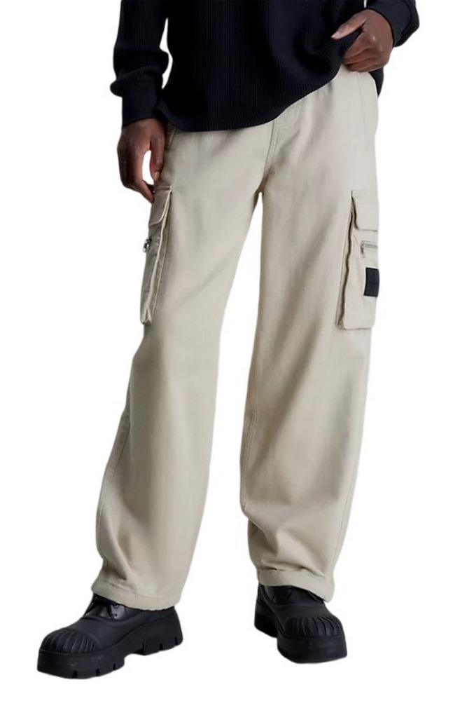 CALVIN KLEIN STRAPS CARGO PANT ΠΑΝΤΕΛΟΝΙ ΑΝΔΡΙΚΟ3 BEIGE