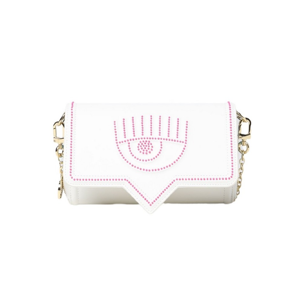 CHIARA FERRAGNI RANGE A-EYELIKE BAGS ΤΣΑΝΤΑ ΓΥΝΑΙΚΕΙΑ WHITE