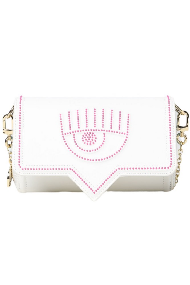 CHIARA FERRAGNI RANGE A-EYELIKE BAGS ΤΣΑΝΤΑ ΓΥΝΑΙΚΕΙΑ WHITE