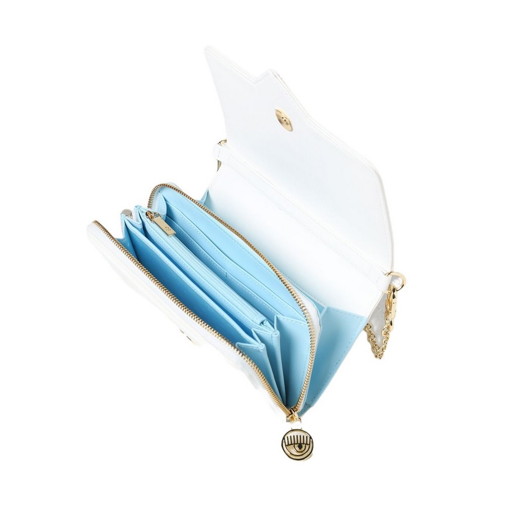 CHIARA FERRAGNI RANGE A-EYELIKE BAGS ΤΣΑΝΤΑ ΓΥΝΑΙΚΕΙΑ WHITE