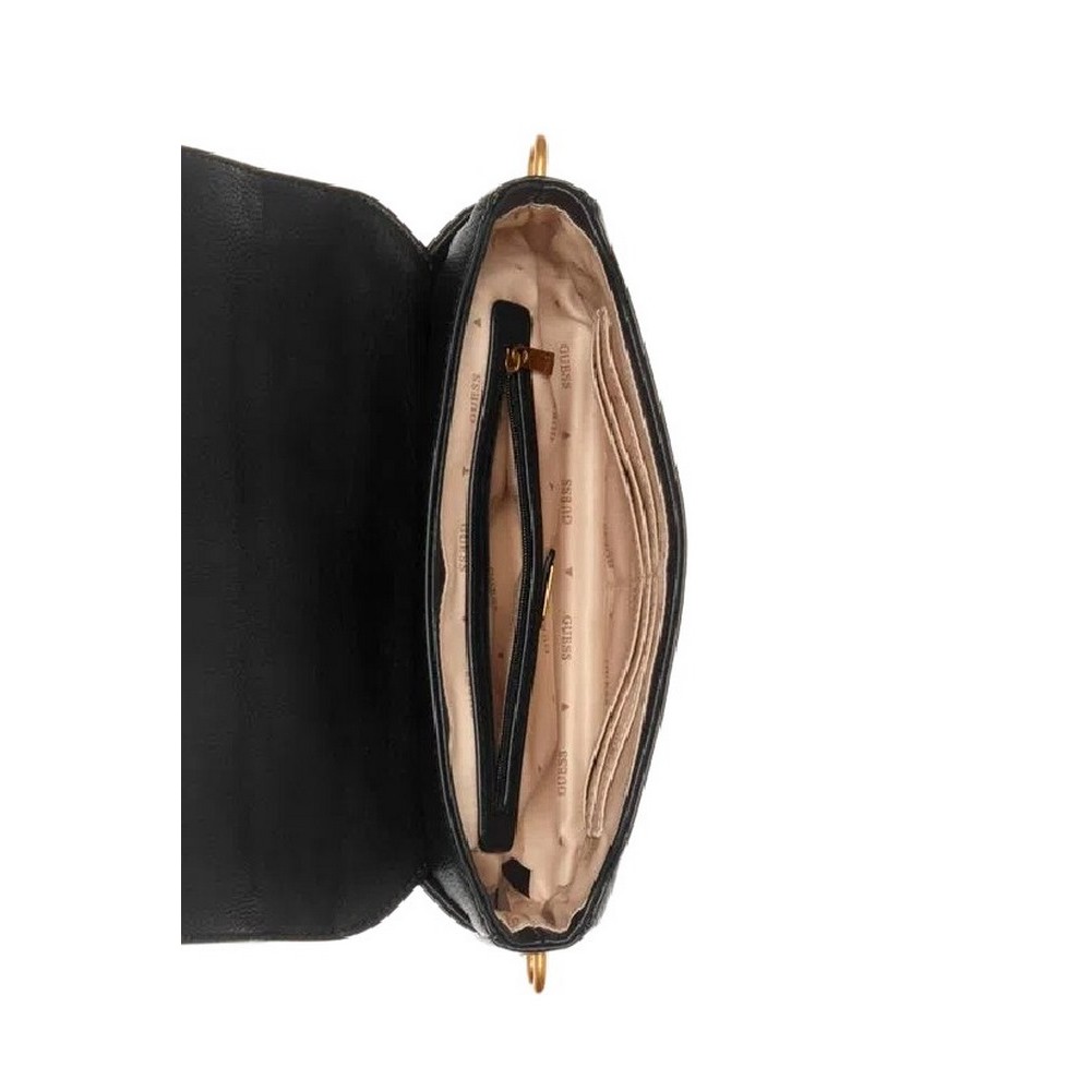 GUESS RADAR FLAP CROSSBODY ΤΣΑΝΤΑ ΓΥΝΑΙΚΕΙΑ BLACK