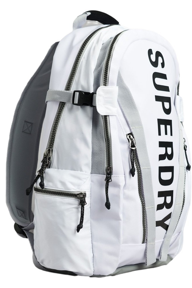 SUPERDRY CODE MTN TARP ΤΣΑΝΤΑ ΑΝΔΡΙΚΗ WHITE