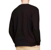 TOMMY JEANS REG WAFFLE L/S TEE ΜΠΛΟΥΖΑ ΑΝΔΡΙΚΗ BLACK
